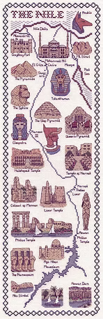 Cross Stitch Map Kits