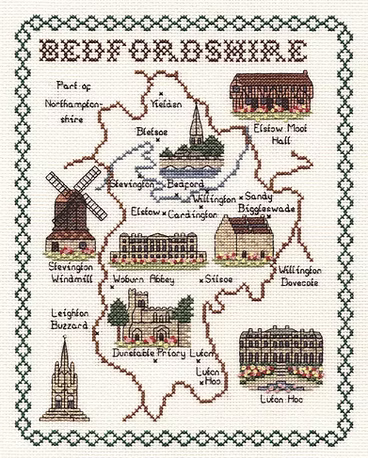 Cross Stitch Map Kits