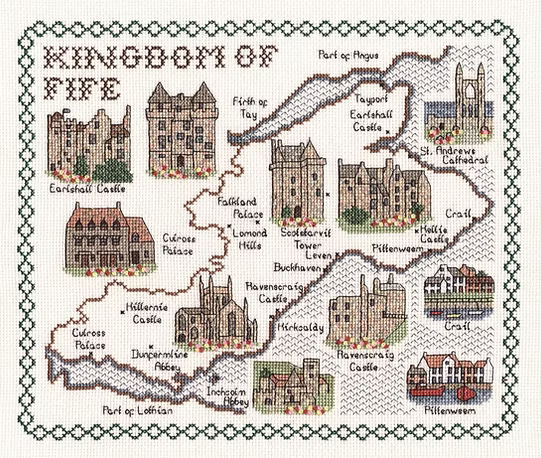Cross Stitch Map Kits
