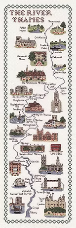 Cross Stitch Map Kits
