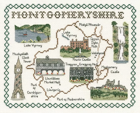 Cross Stitch Map Kits