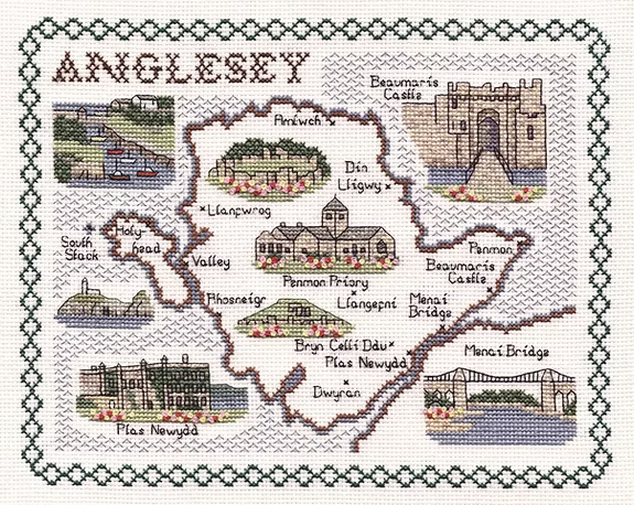 Cross Stitch Map Kits