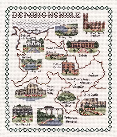 Cross Stitch Map Kits