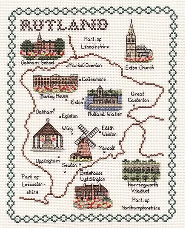 Cross Stitch Map Kits
