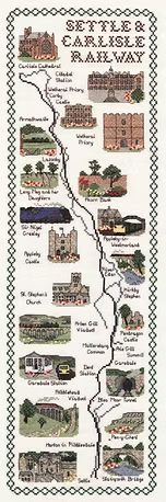Cross Stitch Map Kits