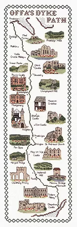 Cross Stitch Map Kits