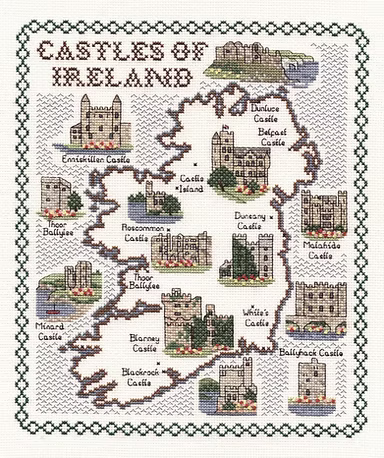 Cross Stitch Map Kits