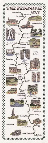 Cross Stitch Map Kits