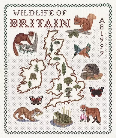 Cross Stitch Map Kits