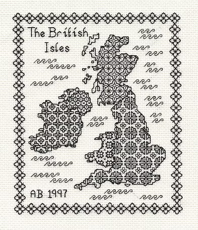 Cross Stitch Map Kits