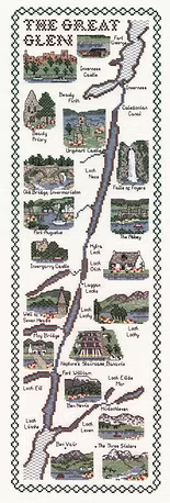 Cross Stitch Map Kits