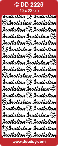 DD2226 Invitation Events Peel Off