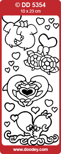 DD5354 Animal Love 2 Peel Off