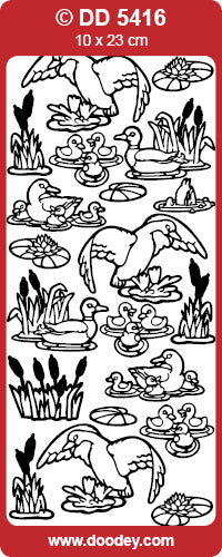 DD5416 Ducks 2 Peel Off