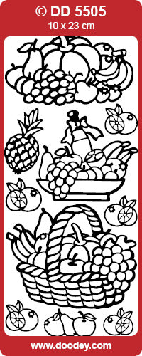 DD5505 Basket Of Fruit Peel Off