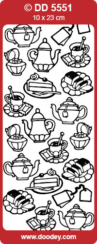 DD5551 Cup Of Tea / Cake Peel Off