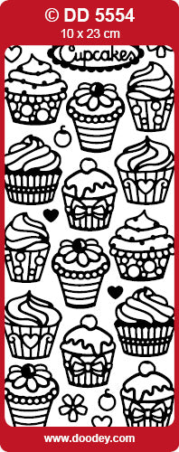DD5554 Cupcake 2 Peel Off