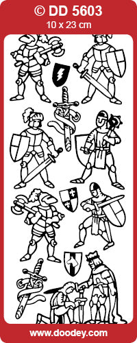 DD5603 Knights / Sword Peel Off