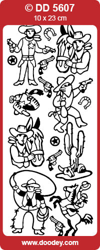 DD5607 Cowboys Peel Off