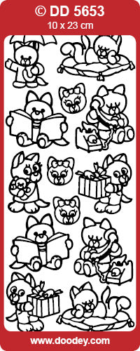 DD5653 Cats / Playground 1 Peel Off
