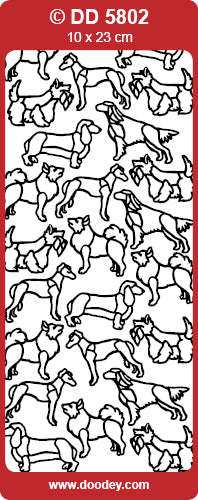 DD5802 Pedigree-Dogs  Peel Off
