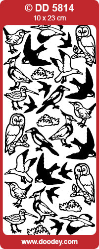 DD5814 Birds 2 Peel Off