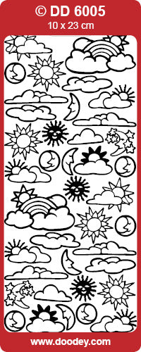 DD6005 Sun & Moon Peel Off