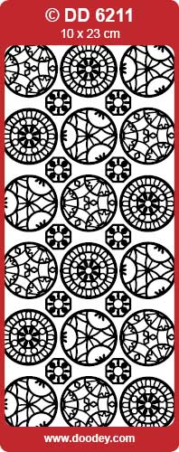 DD6211 Oriental Designs Peel Off