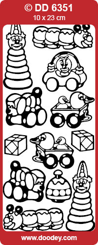 DD6351 Childs Toys  Peel Off