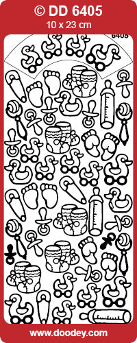 DD6405 Twister Cards / Birth Peel Off