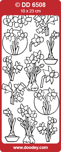 DD6508 Daffodils / Various Peel Off