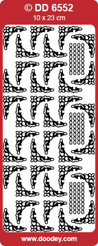 DD6552 Frames + Corners Chain fine Peel Off