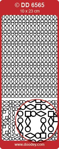 DD6565 Frames + Corners / Geometrics Peel Off