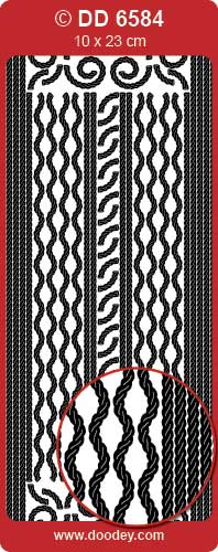 DD6584 Frame / Corner Rope  Peel Off