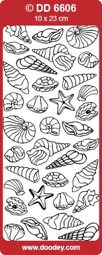 DD6606 Shells / Assorted Peel Off