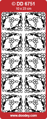 DD6751 Corners / Elizabethan Peel Off