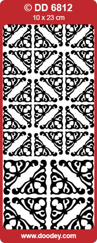 DD6812 Edwardian Corners Peel Off
