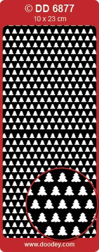 DD6877 Mesh Christmas Tree Peel Off