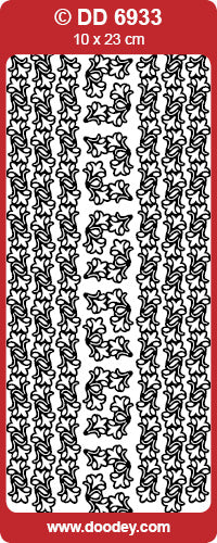 DD6933 Ornament Single Peel Off