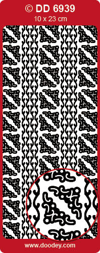 DD6939 Decorative Corners 4 Peel Off
