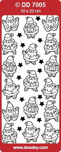 DD7005 Santa Claus Peel Off