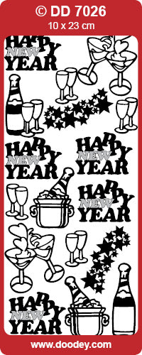 DD7026 Turn of the Year 2 Peel Off