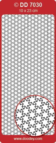 DD7030 500 Stars (Bronze Avail) Peel Off