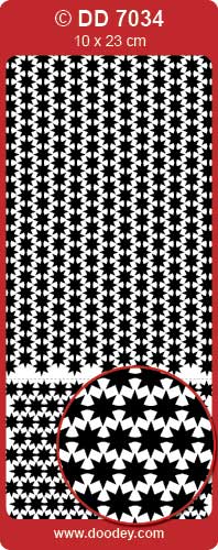 DD7034 Xmas Frame - Starline Peel Off