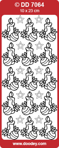 DD7064 Candle / Ball Peel Off