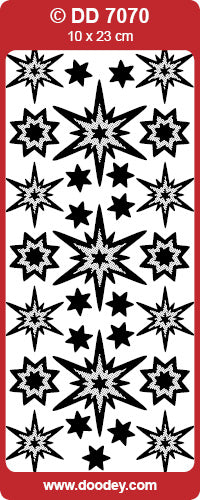 DD7070 Shining Stars Peel Off
