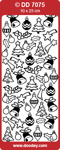 DD7075 Xmas Assortment Peel Off