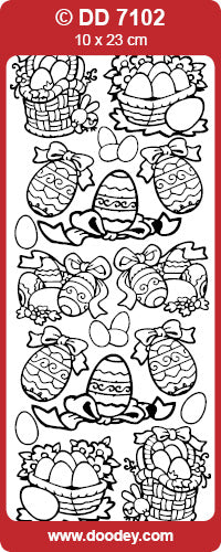 DD7102 Easter 2 / Basket Peel Off