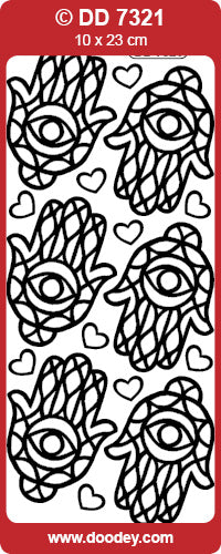 DD7321 Hamsa Peel Off