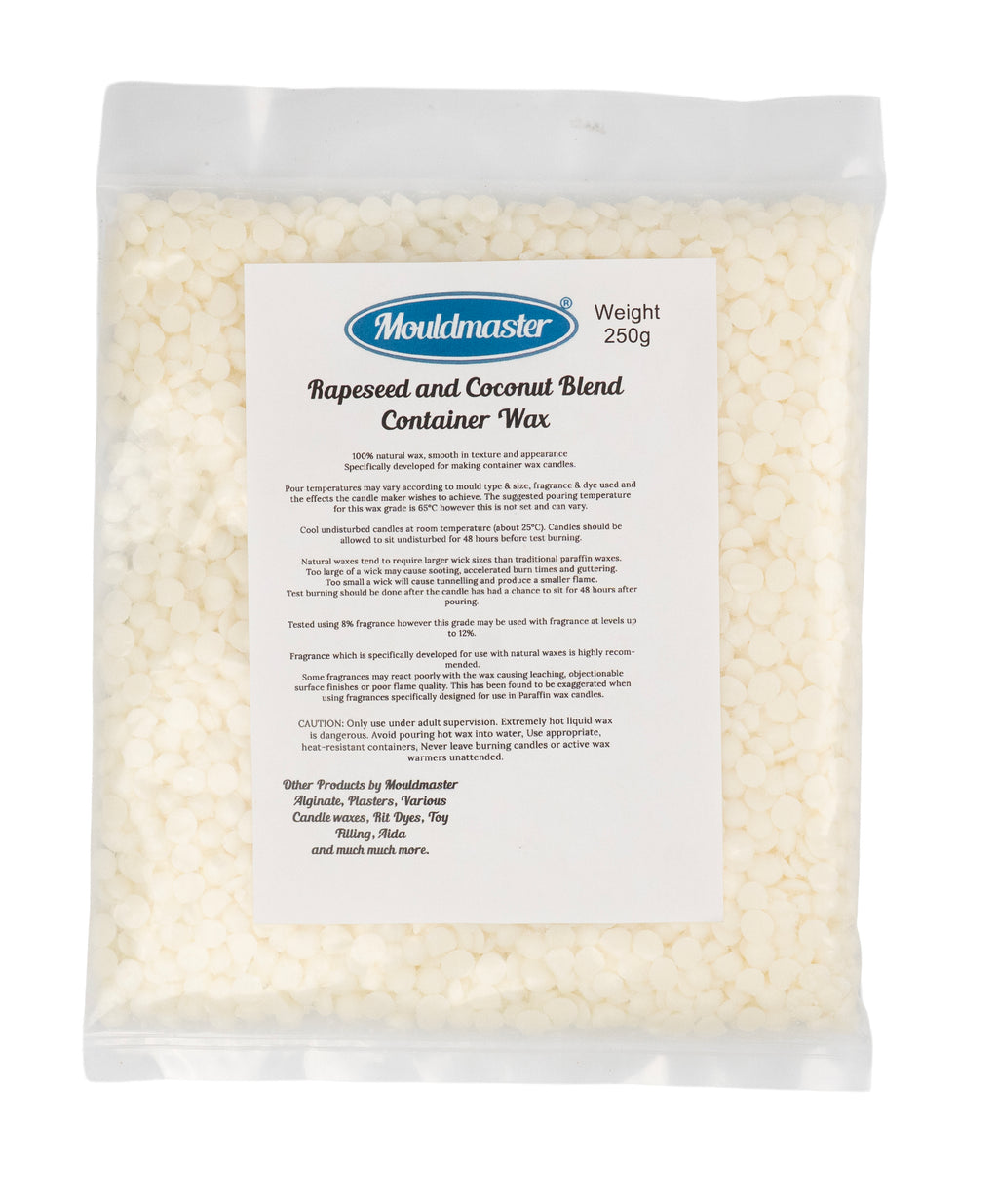 Coconut and Rapeseed Wax For Container Candles